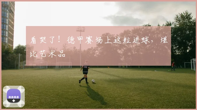 看哭了!德甲赛场上这粒进球,堪比艺术品